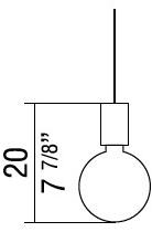 RIFRA Подвесной светильник из стали sun-id-1408888 - Вид №6