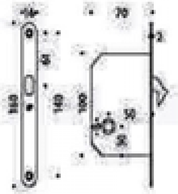 ID311LK.CR Ручка ID311LK для раздвижной двери хром COLOMBO РАЗДВИЖНЫЕ ДВЕРИ Colombo Design - Вид №1