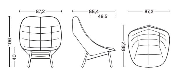 Тканевое кресло In Stock Hay ARCH-00039345 - Вид №7