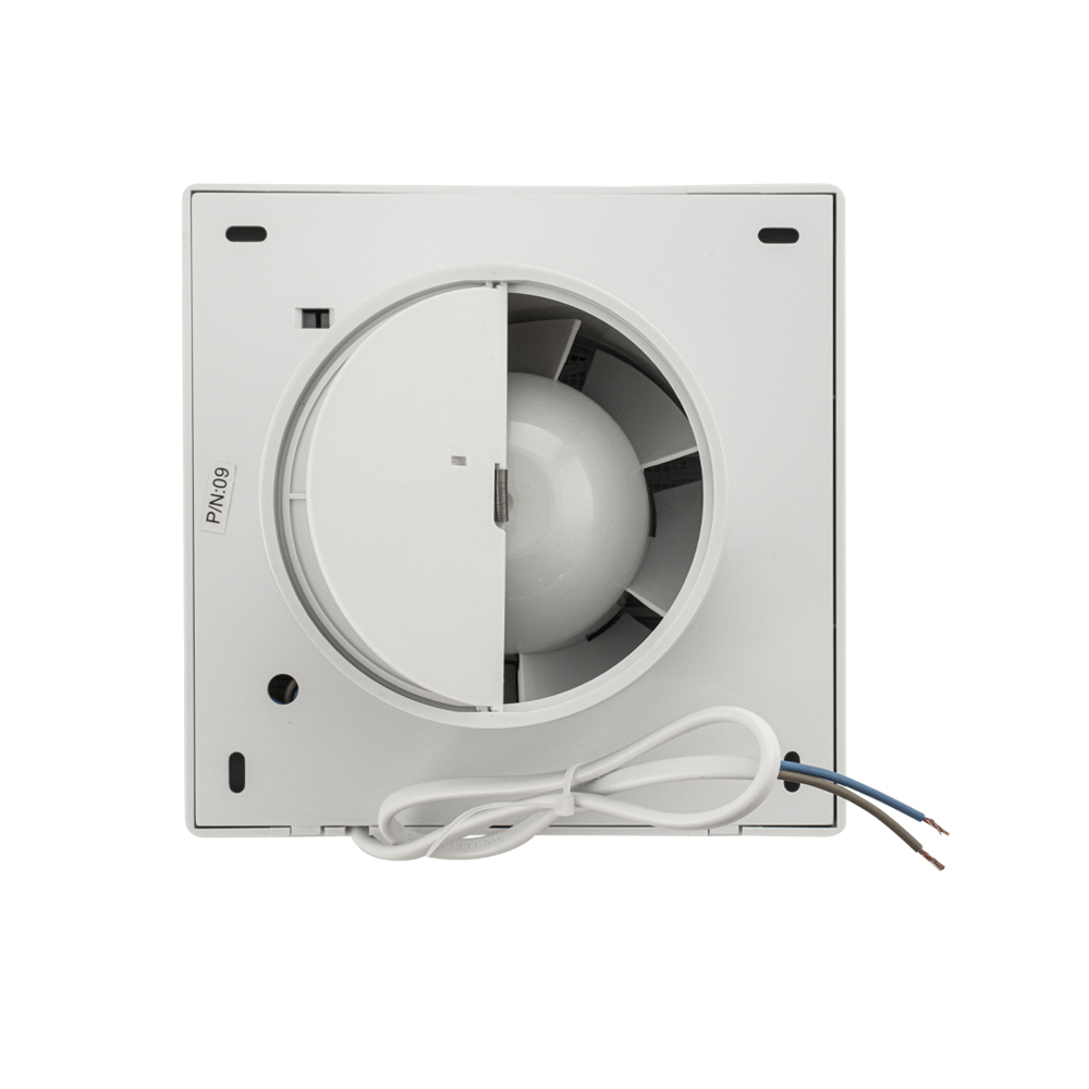 GFmark - Вытяжной вентилятор белый, пластик АБС, d = 100 мм с обратным клапаном и москитной сеткой, код: 5001  - Вид №5