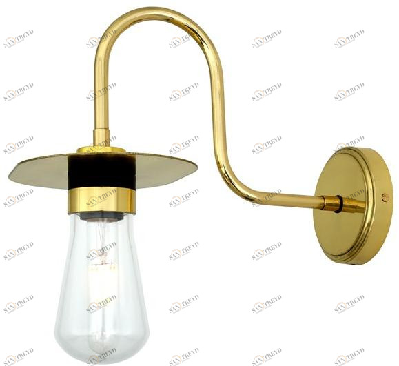 Mullan Lighting Бра ручной работы из латуни для ванной Kai Mlbwl063