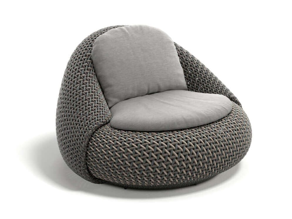 Садовое кресло из синтетического волокна DEDON ATOLO ARCH-00032226