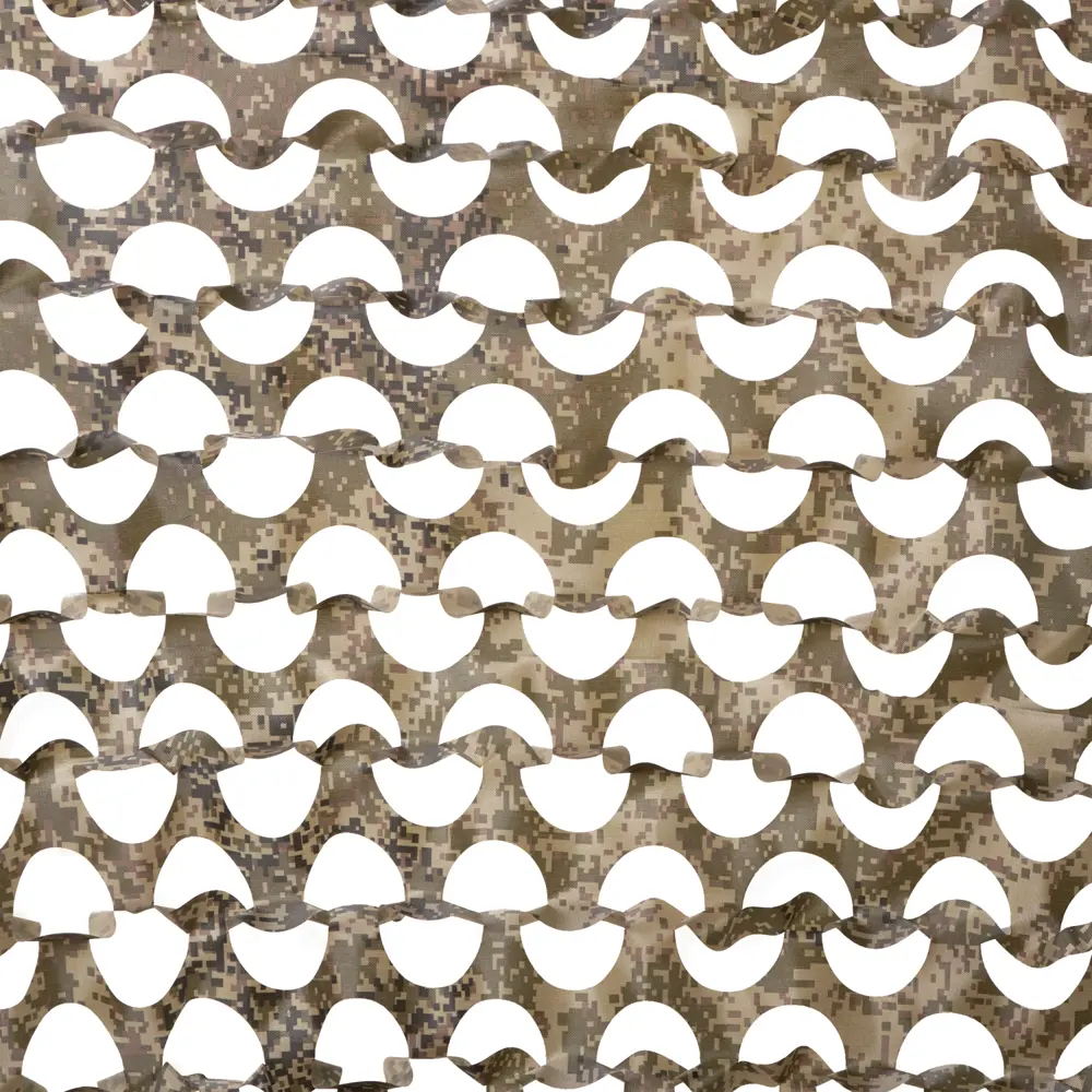 Сетка маскировочная Камуфляж цифра 2x6 м зеленый НИТЕКС STLM-2095621 - Вид №2