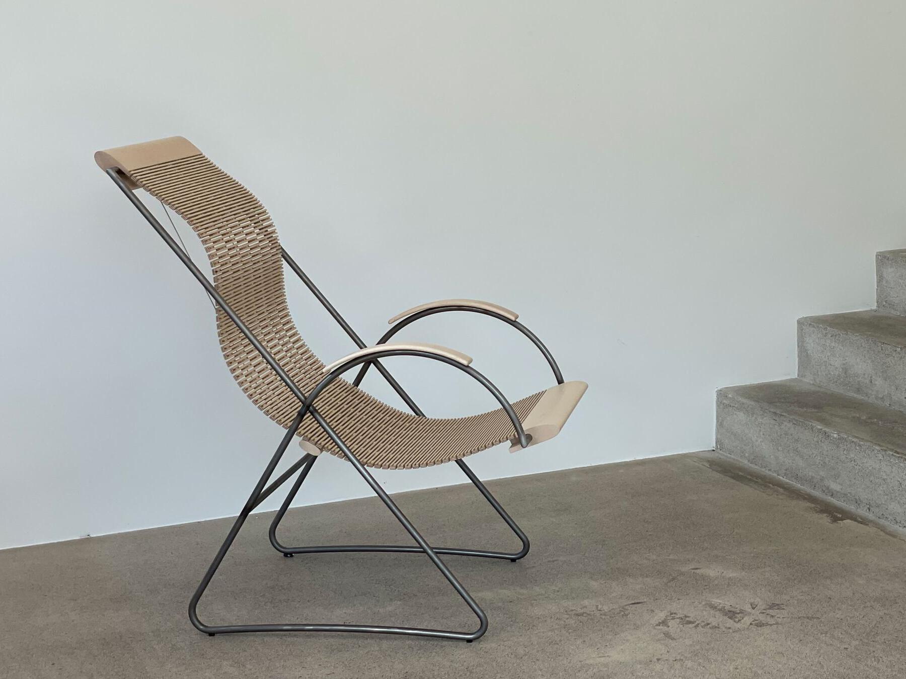 Шезлонг с подставкой для ног dukta TSCHAIR ARCH-00131410 - Вид №4