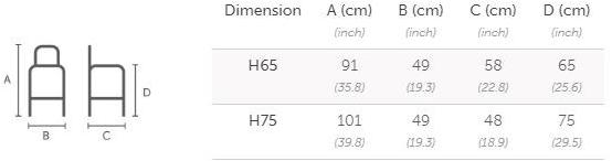Midj Высокий деревянный табурет со спинкой и подставкой для ног Liù Liu sun-id-1428020 - Вид №1