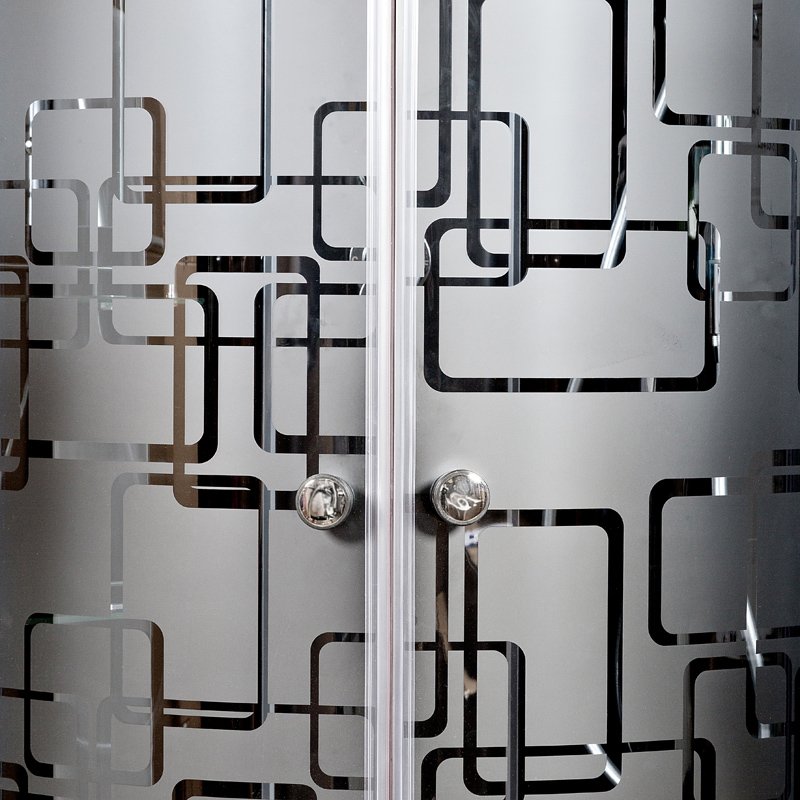 ЕМ1511 R N LED Душевая кабина DETO Серия EM BМ4590 LED с гм. BLACK - Вид №15