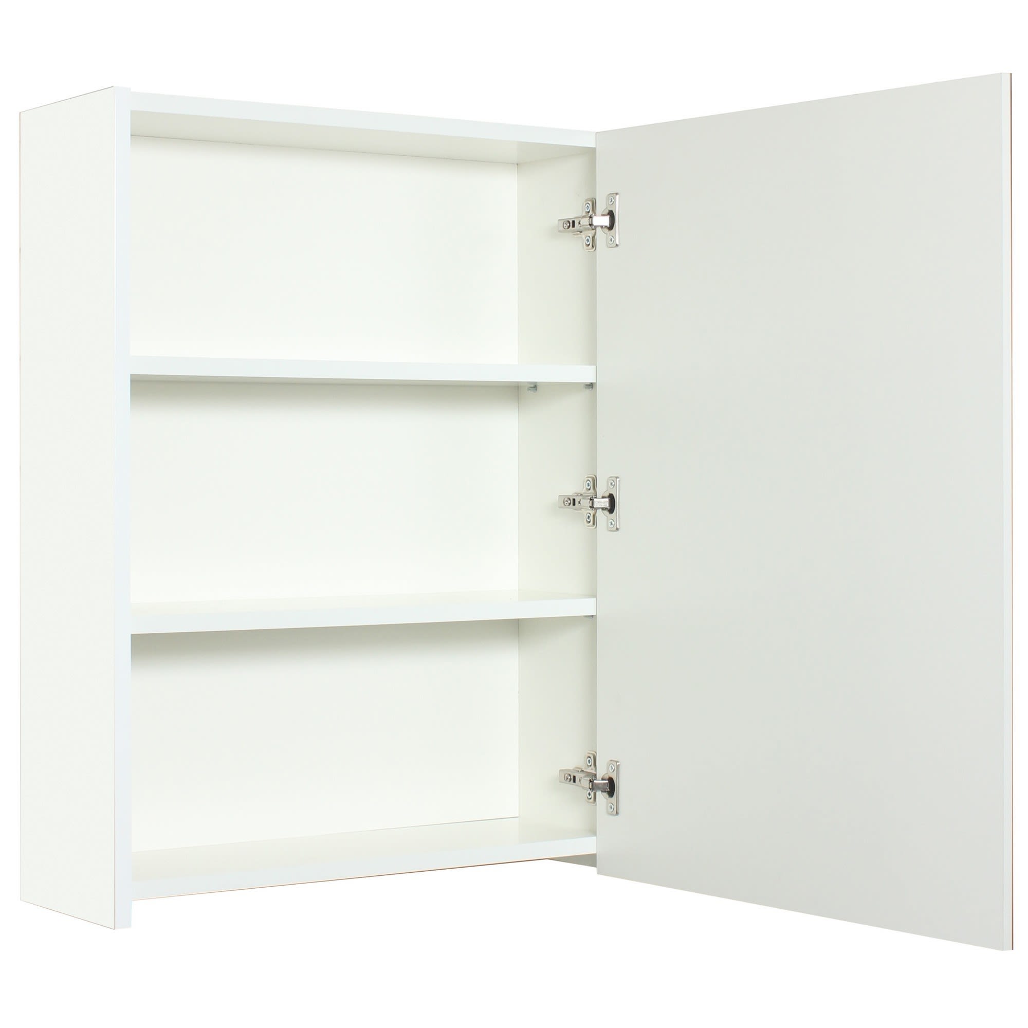 81981322 Шкаф зеркальный «», 60 см, цвет белый глянец Экко Santreyd  - Вид №1