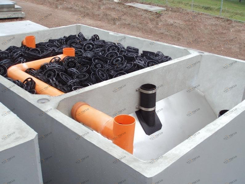 Gazebo Моноблочная система приямка Imhoff с анаэробным фильтром sun-id-1504873