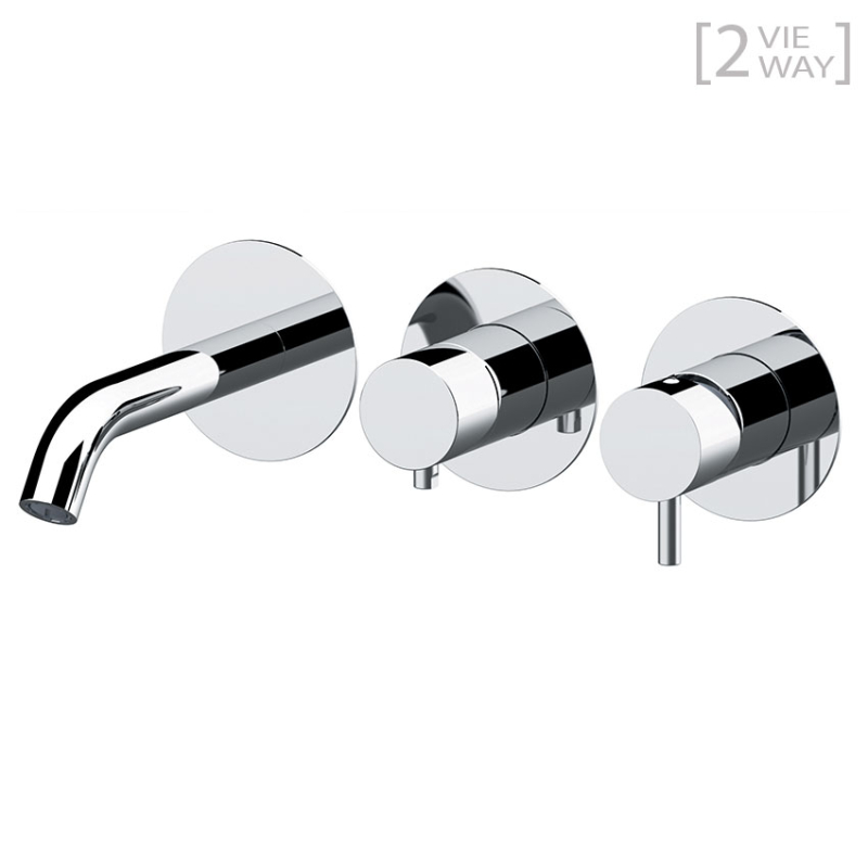 TK700D2P Смеситель для ванны DANIEL RUBINETTERIE Tokyo - Вид №1