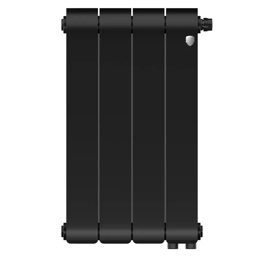 Биметаллический радиатор Royal Thermo Infinity 500/90 4 секции черный 89437344 STLM-1577435