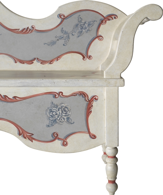 T1130 Tifernoit Скамейка с декором "Fiori & Nastri" Ingresso  - Вид №4