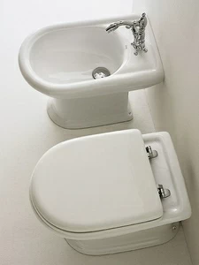 26004 Приставной унитаз напольный Зеленый Althea Ceramica Сlassic Marion Италия