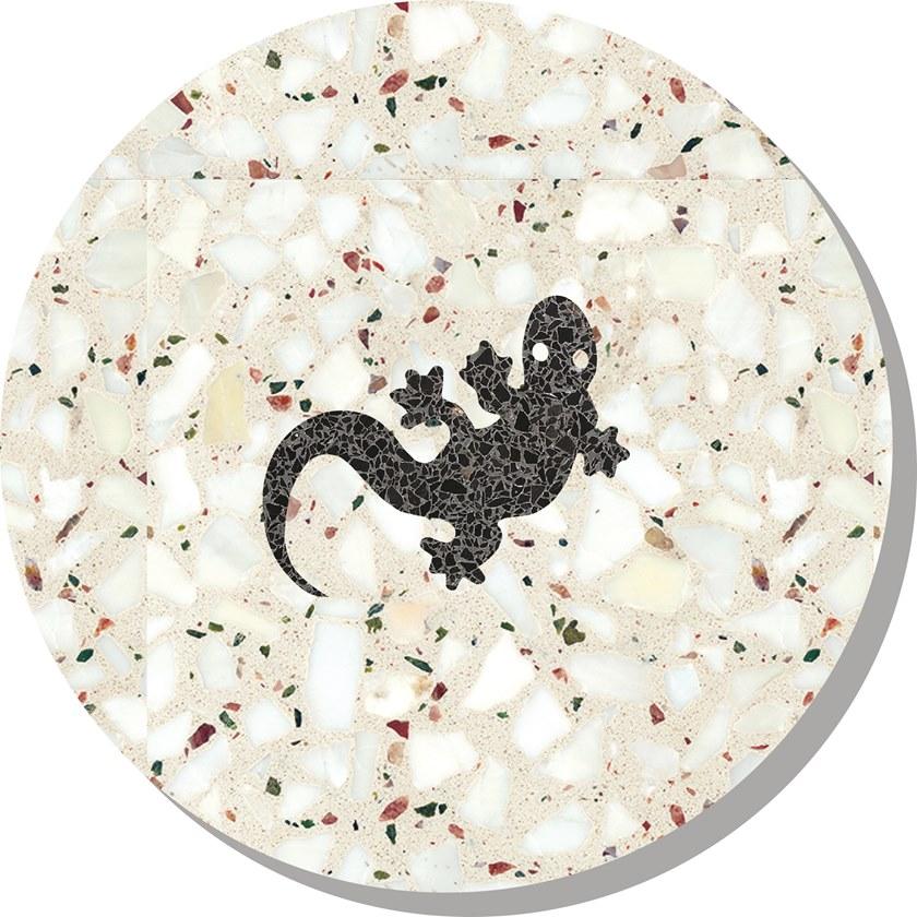 KAROISTANBUL Круглая столешница из венецианского терраццо Complementi d'arredo sun-id-1464750 - Вид №2