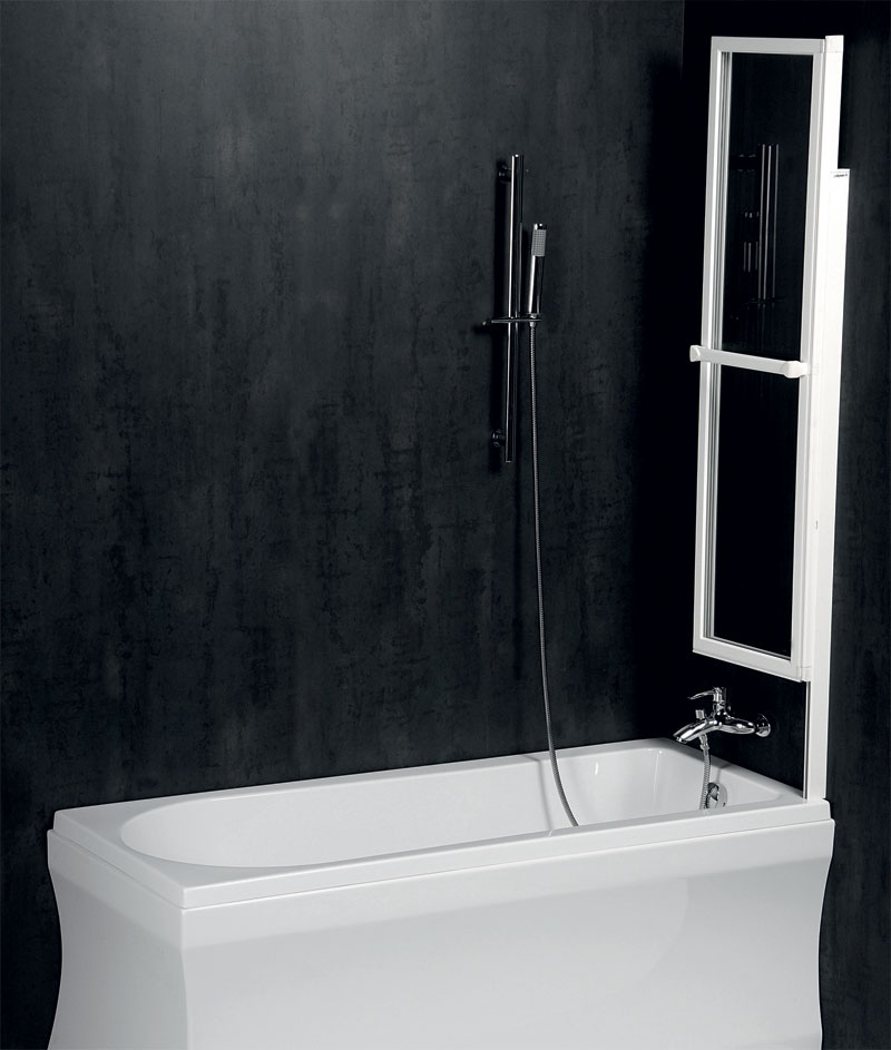 37517 Душевое ограждения на борт вынны Polysan Чехия  - Вид №2