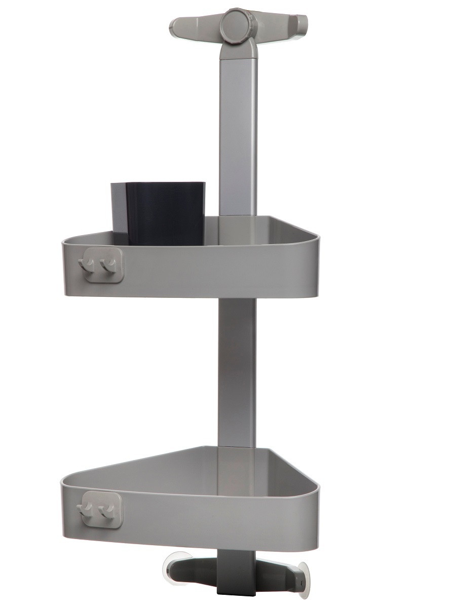 Полка для душа Wily White Metallic Grey/Anthracite NAVAKO 10070 - Вид №1