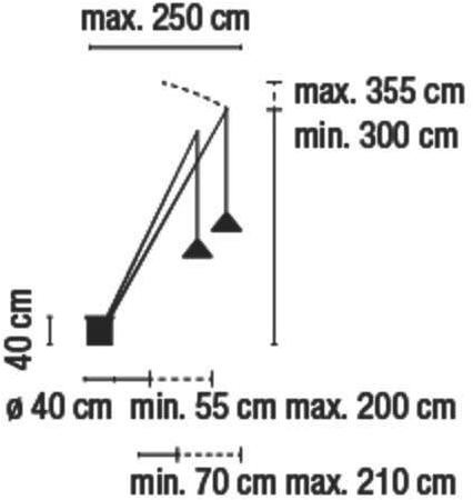 Vibia Торшер из углеродного волокна North sun-id-1416183 - Вид №5