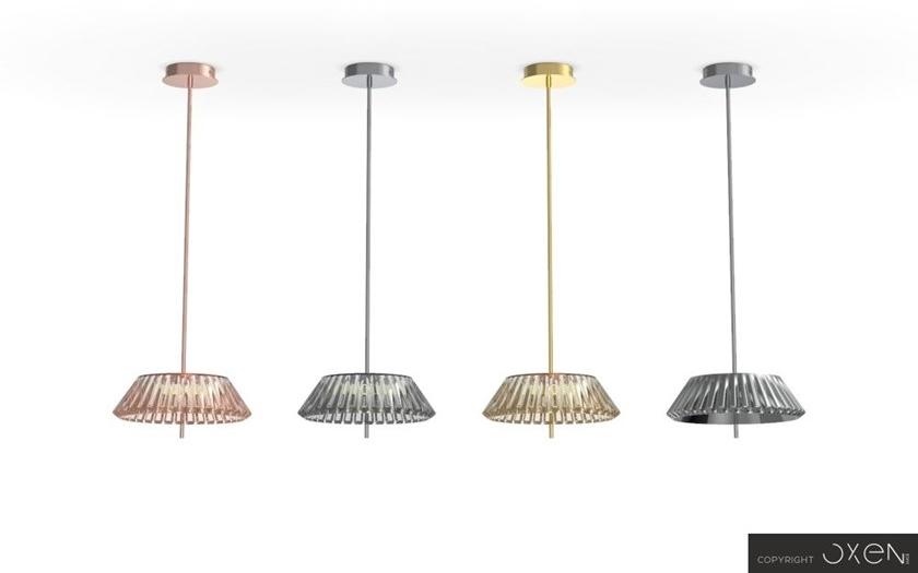 NEXO LUCE Светодиодный подвесной светильник из стали и стекла Oxen pendant lamp 7006a1 - Вид №3