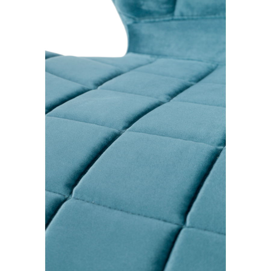 Стул OMG Velvet бирюзовый Zuiver 1100366 - Вид №8