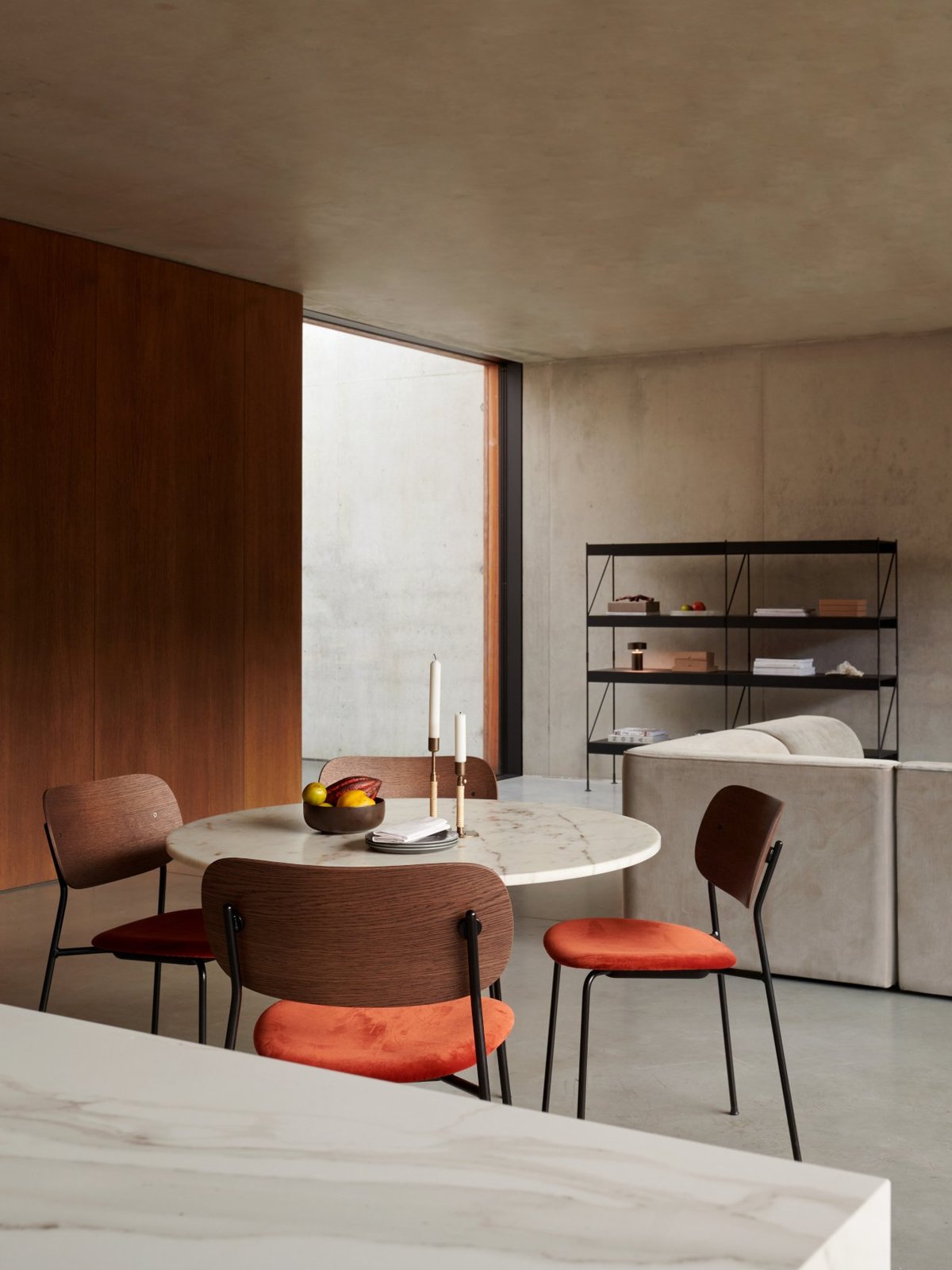 9337149 MENU Стол-колонна Harbour, круглый со звездообразным основанием Бар  - Вид №22