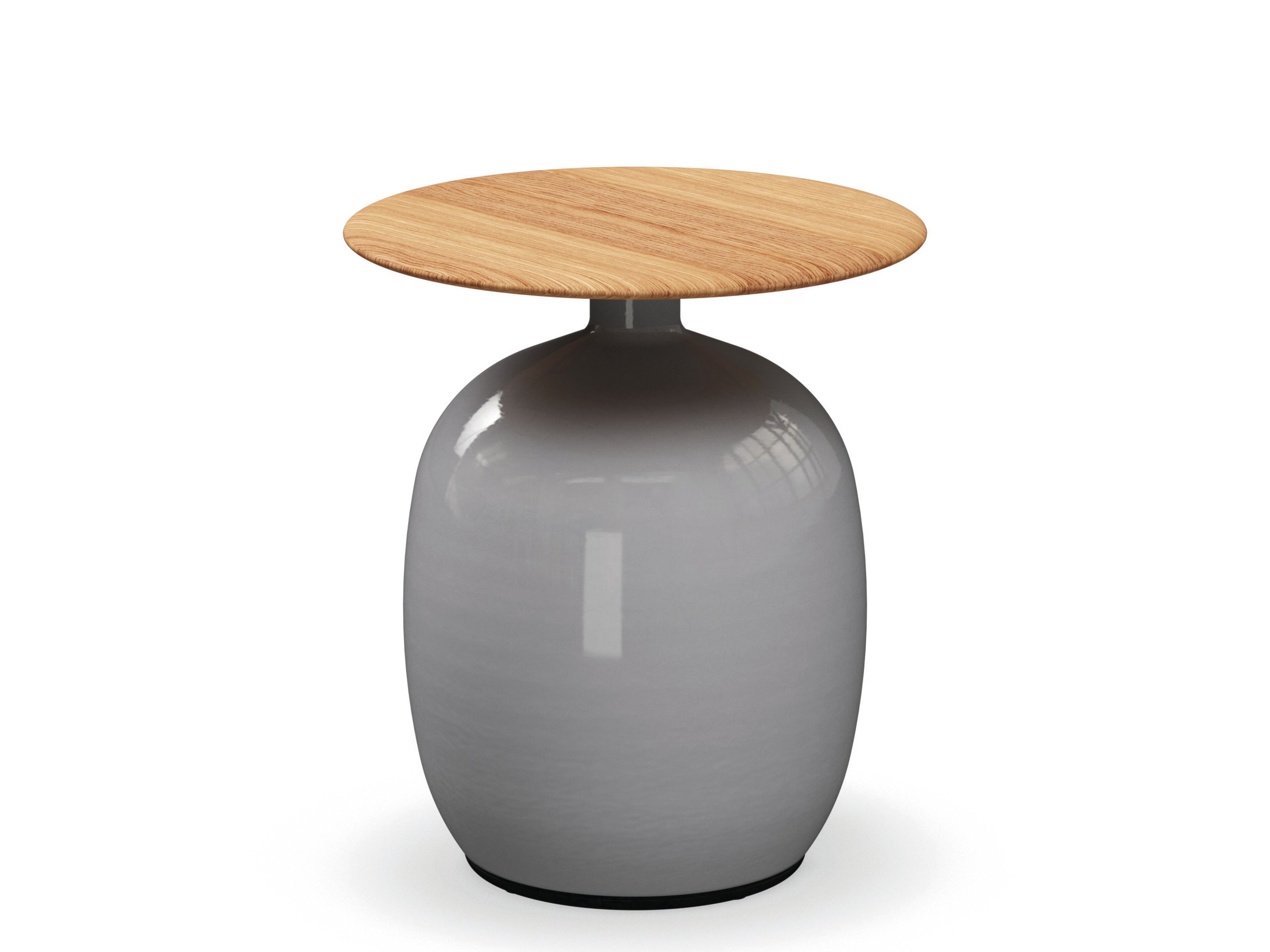 Круглый стол из тикового дерева и керамики Gloster ARCH-00047684