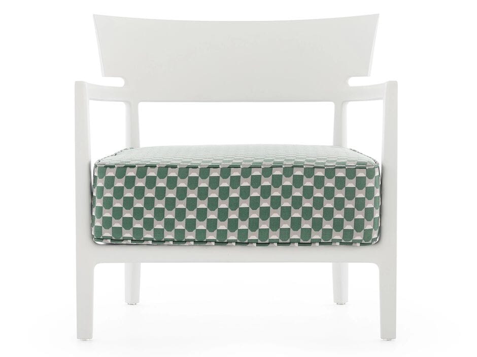 Съемное садовое кресло из поликарбоната и ткани с подлокотниками Kartell CARA LIBERTY ARCH-00029641 - Вид №18