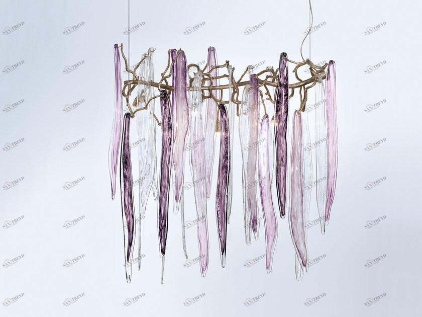 Serip Подвесной светильник из бронзы ручной работы Waterfall Ct3382/7