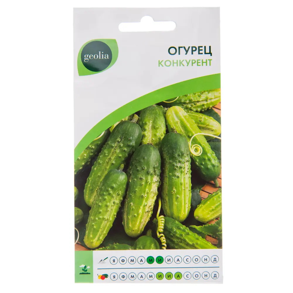Семена огурца Geolia Конкурент - ранний урожай для засолки 17584823 STLM-0008327