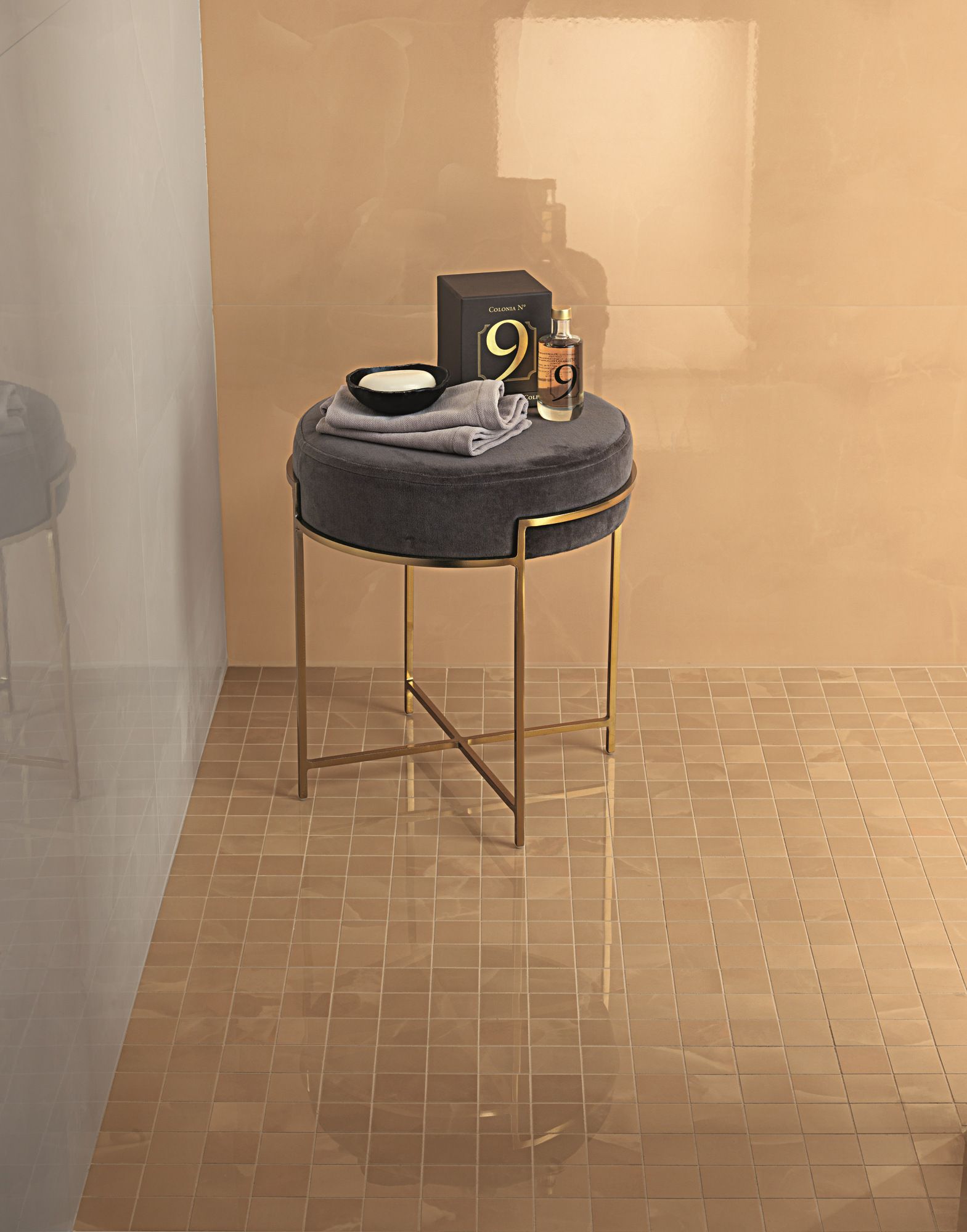 Белая паста керамическая мозаика FAP ceramiche Roma Gold ARCH-00087114 - Вид №4