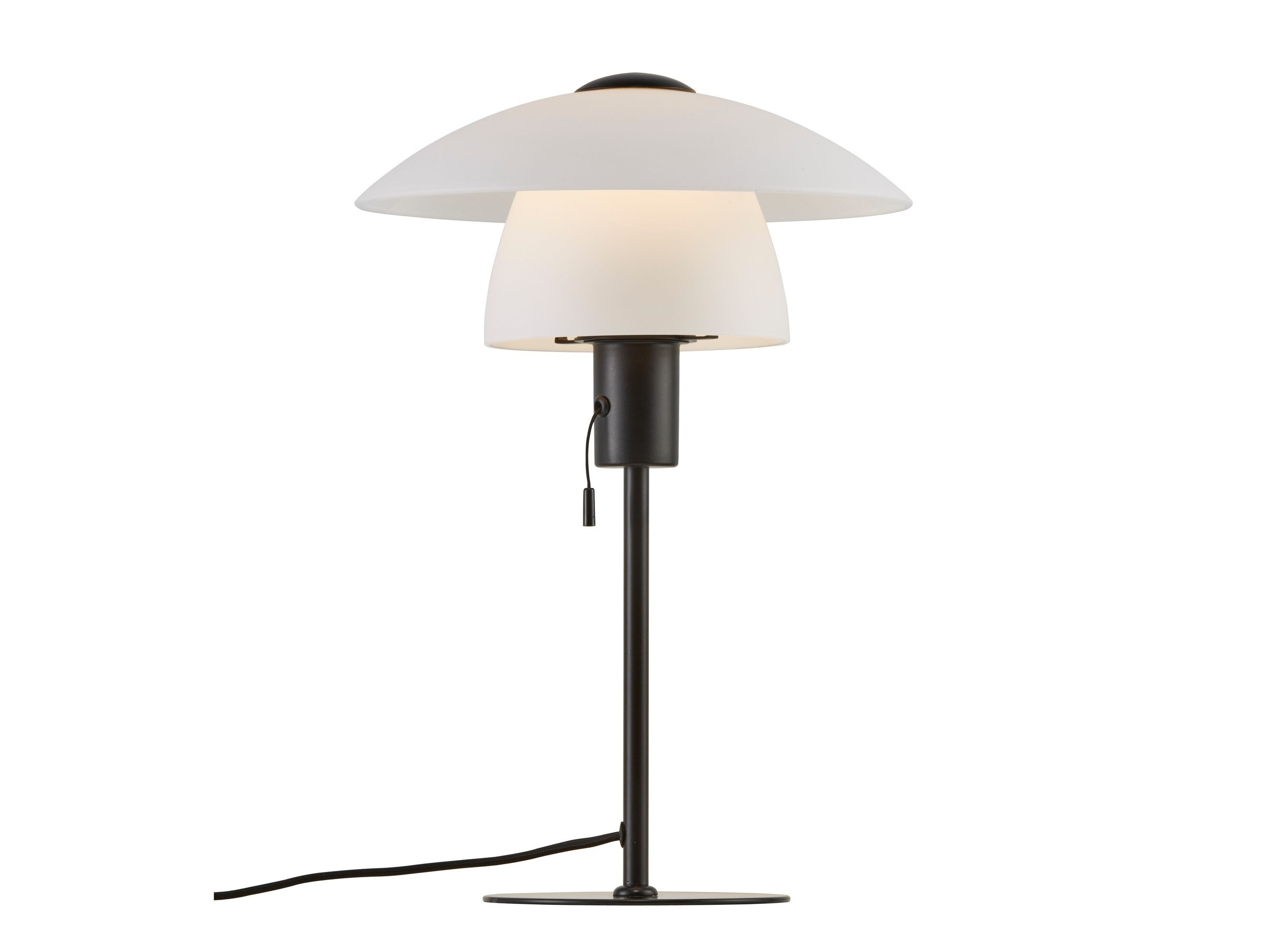 Стеклянная и металлическая настольная лампа Nordlux Верона ARCH-00142933 - Вид №1