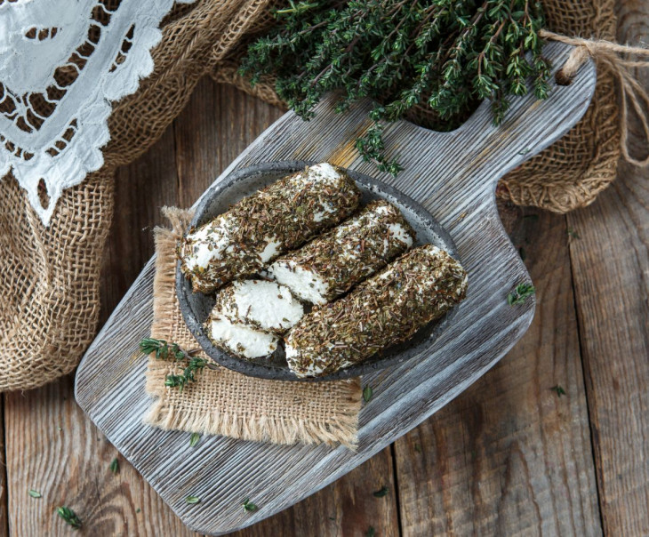 4258 Творожный сыр "Поленца в травах" Виктория Храмцова Вкусляндия 