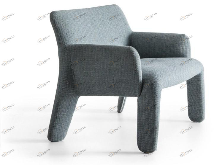 Molteni & C. Кресло из ткани с подлокотниками Glove-up sun-id-1513326