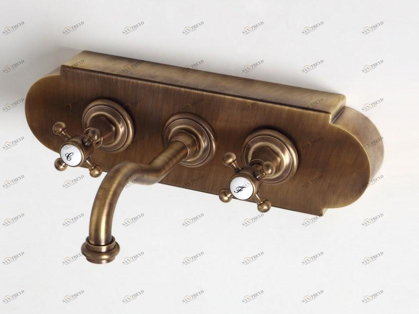 BLEU PROVENCE Смеситель для мойки настенный с тарелкой Rubinetti per lavabo sun-id-1361593