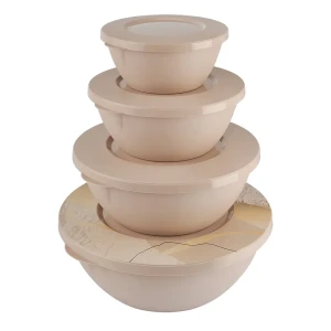 Набор мисок Werner Eletto 52461 пластик цвет бежевый 4 шт.