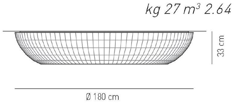 AXOLIGHT Потолочный светильник из ткани Bell sun-id-1362290 - Вид №7