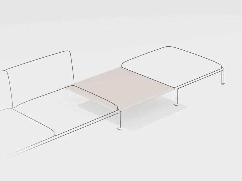 Алюминиевый низкий садовый столик с порошковым покрытием FAST Roè ARCH-00058674