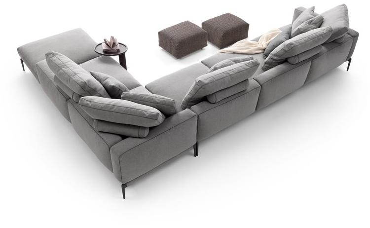 Flexform Секционный диван со съемным чехлом из ткани Romeo sun-id-1480458 - Вид №4
