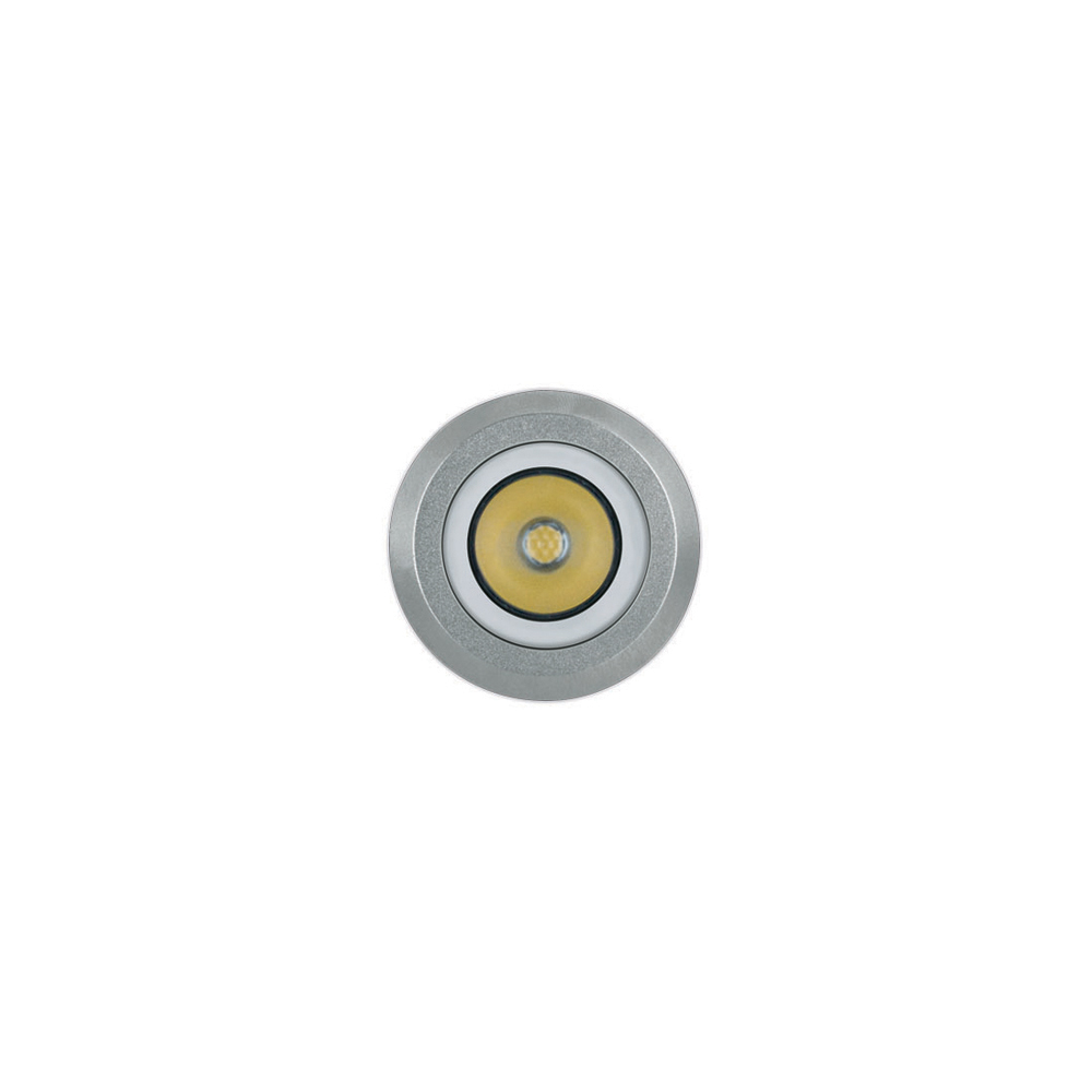 8400061 Встраиваемый в пешеходный пол Platek NANO FULL INOX TONDO  NANO FULL INOX - 1 LED 4000K 14° 