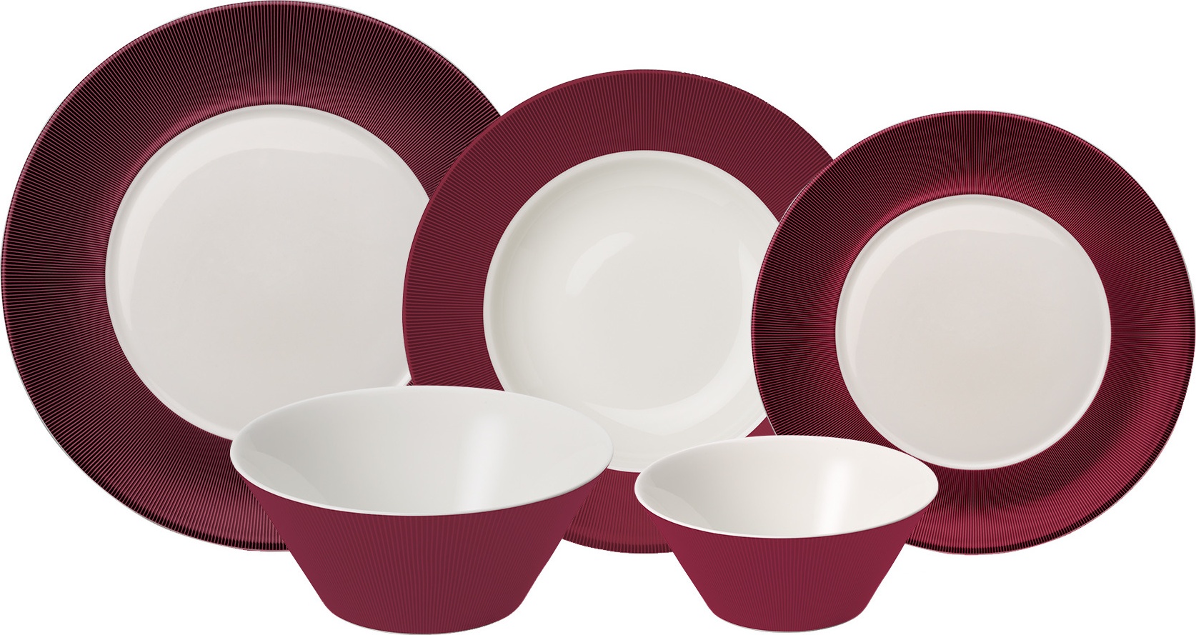 10659056 Dibbern Сервиз столовый Dibbern Эксельсиор на 6 персон 21 предмет, фарфор Фарфор 