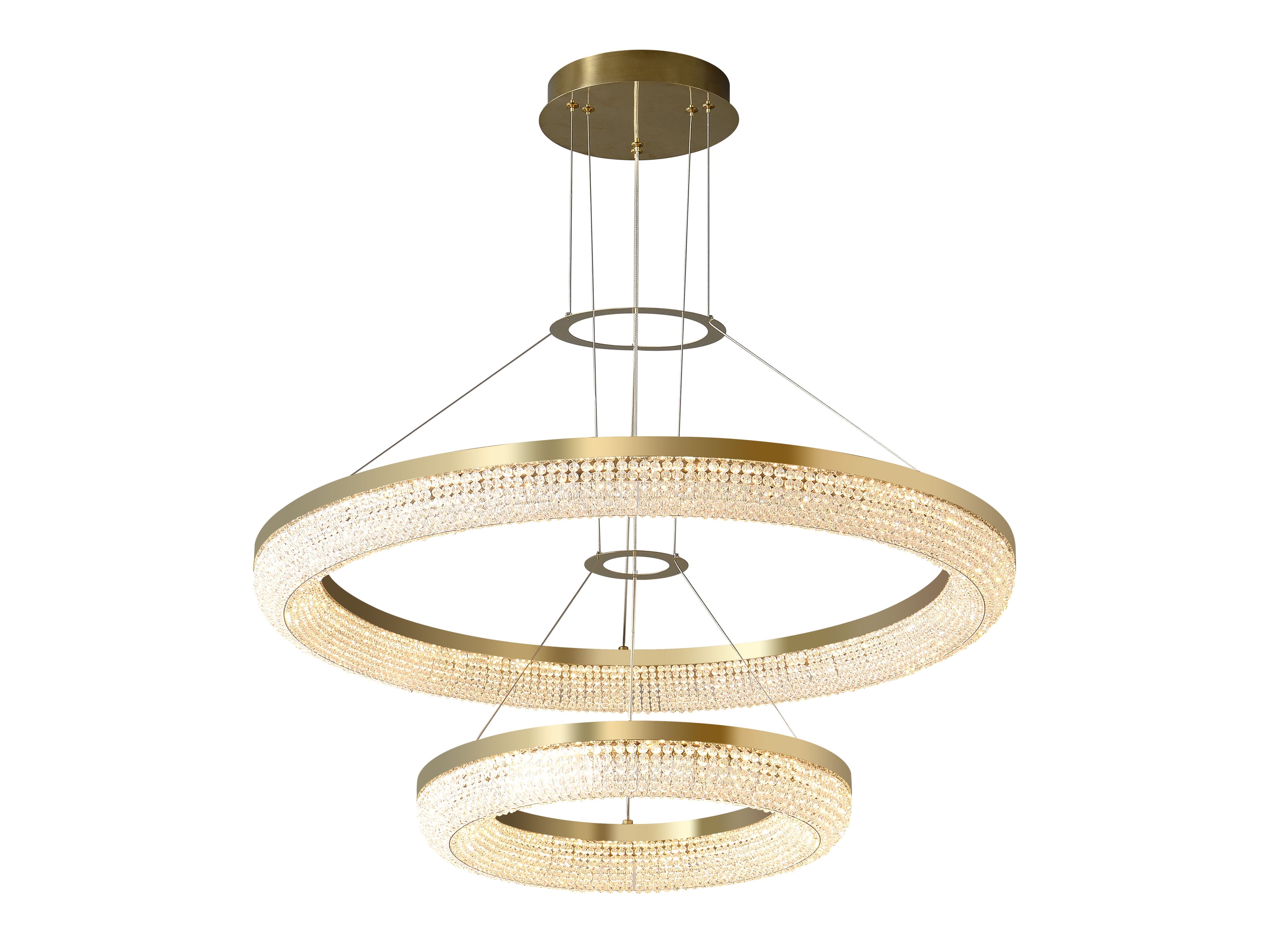 Подвесной светильник из нержавеющей стали с кристаллами K-Lighting IMPERIUM ARCH-00113884