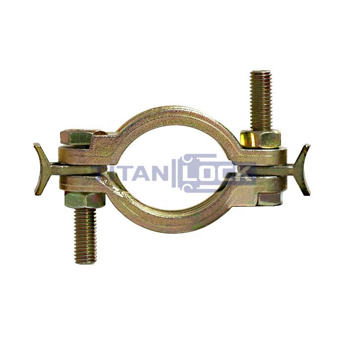 2-болтовый усиленный хомут (40-49 мм), ковкий чугун TL40-49DC TITAN LOCK 