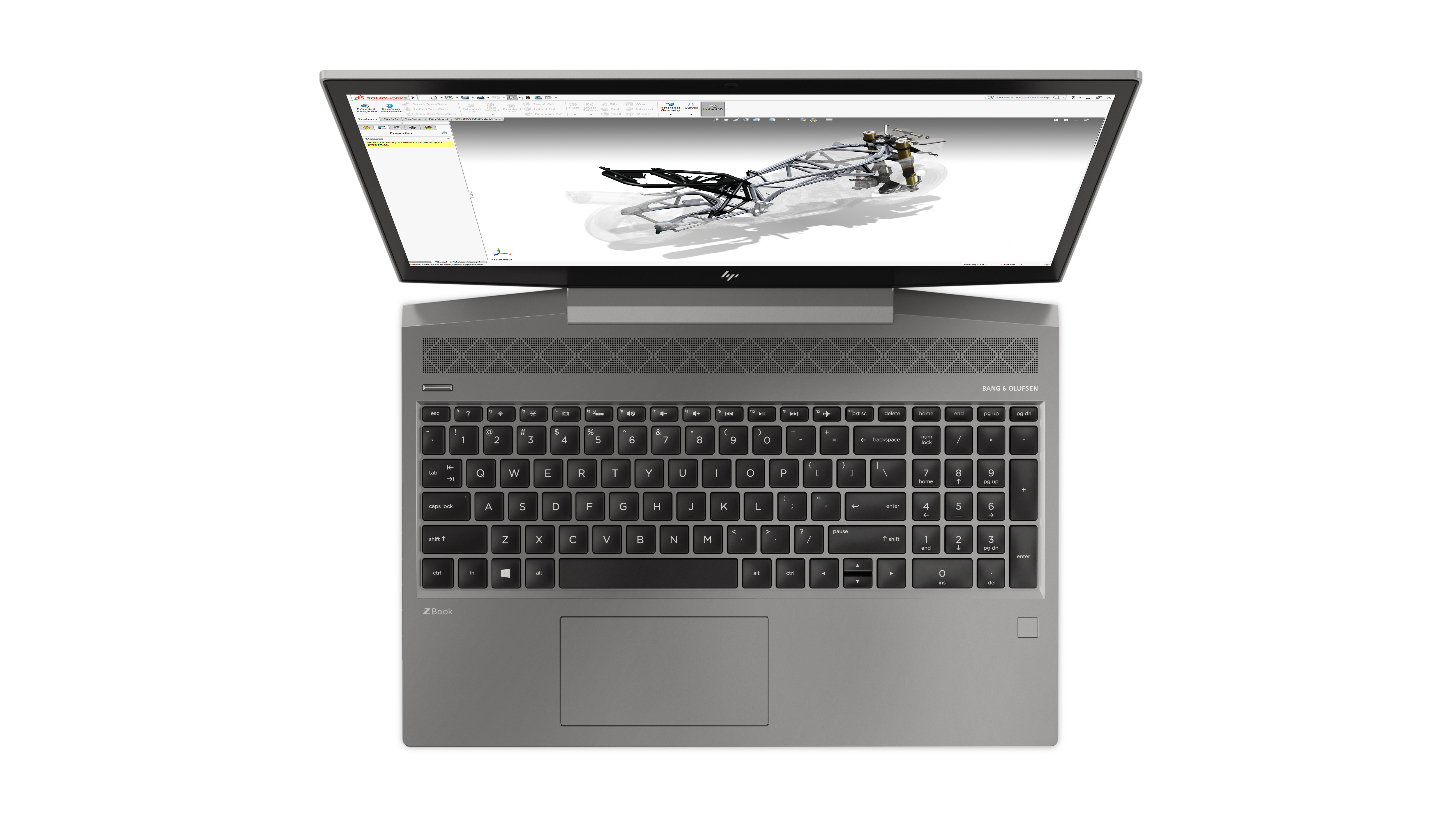4QH58EA#ACB zbook 15v g5 15.6"(1920x1080)/intel core i5 8400h(2.5ghz)/8192mb/256ssdgb/nodvd/ext:nvidia quadro p600/70whr/war 1y/2.16kg/silver/dos HP Santreyd  - Вид №2
