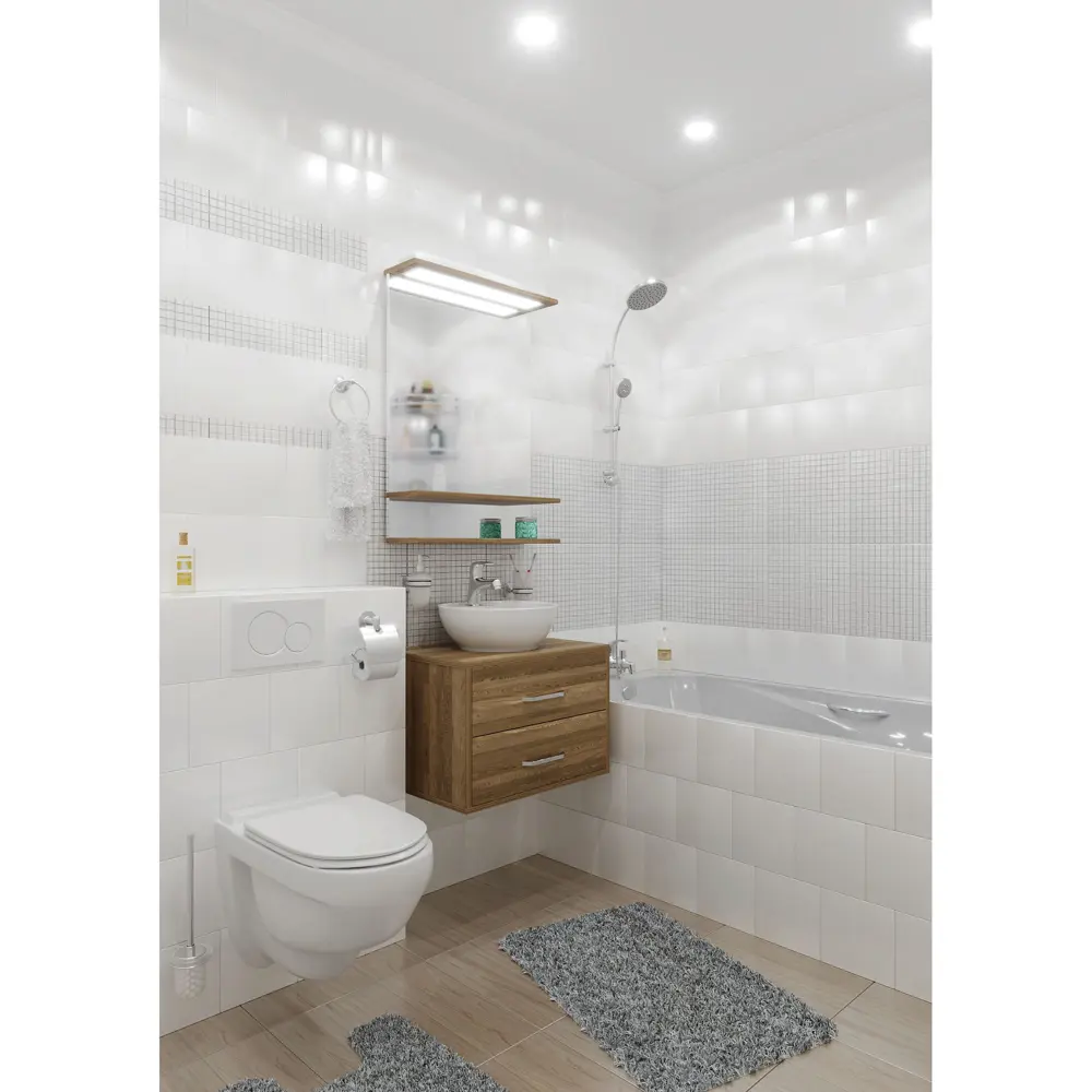 Керамогранит «Twister» 45х45 см 1.42 м2 цвет бежевый LB CERAMICS STLM-2194880 - Вид №5