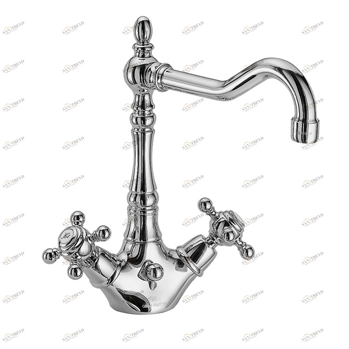 F5091 Cмеситель дл я раковины с вращающимся изливом FIMA CARLO FRATTINI elizabeth 