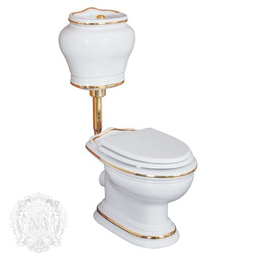 ML.MLD-25.711.BI/ML.MLD-25.738.BI/ML.RIC-29.045.BR/ML.OLV-29.015/ML.OLV-29.013/ML.OLV-29.014.BR Напольный унитаз Migliore Milady - Вид №1