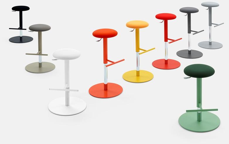 Viganò Офисный стул с регулируемой высотой из ткани Joe sun-id-1399267 - Вид №2