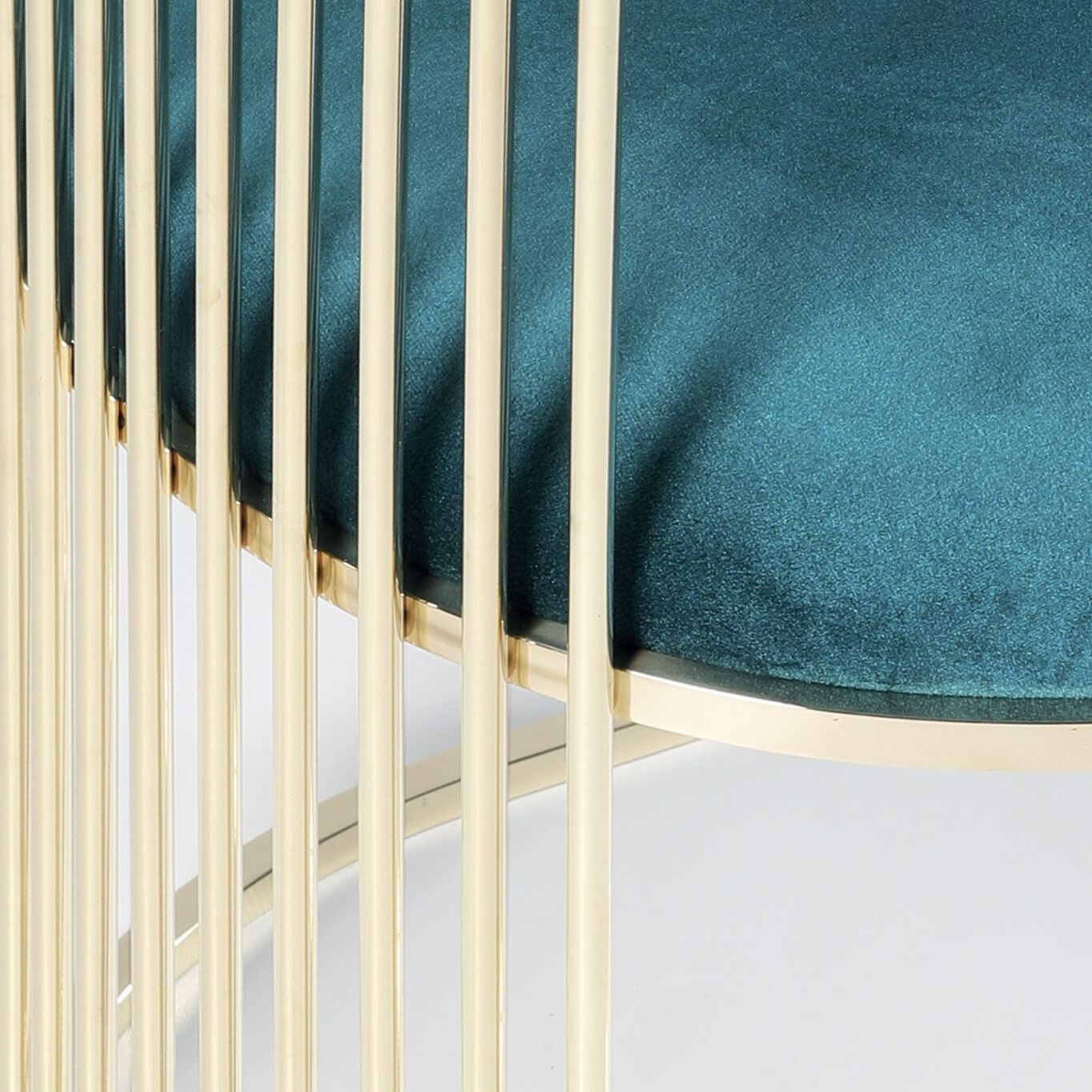 Латунный стул с мягким сиденьем Galbiati Exclusive Interiors ARCH-00043278 - Вид №4