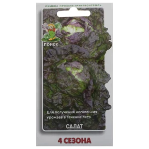 Салат «4 сезона» от ПОИСК — кочанный среднеспелый сорт 18356611