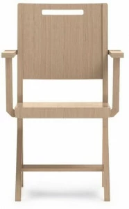 PIAVAL Стул из бука с подлокотниками Swing | health & care 32-63/4