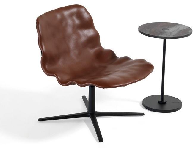 Blå Station Поворотное кожаное кресло с 4-мя спицами Dent B505d Bla Station - Вид №2