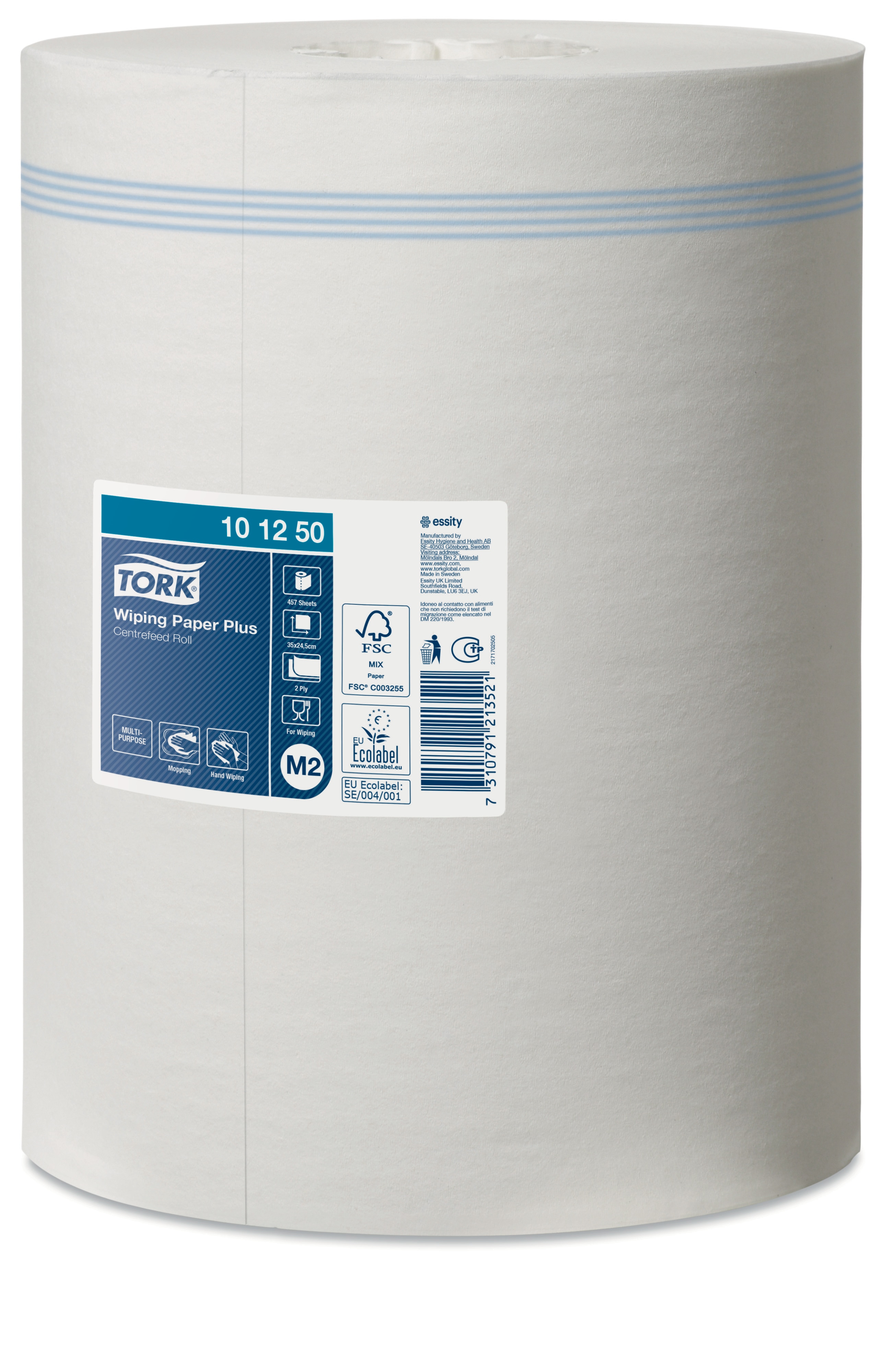 10125038 Бумажная салфетка для средней степени загрязнения Tork  - Вид №1